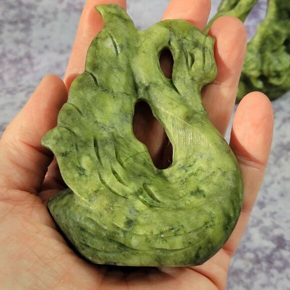 Green Jade Swans - Picture 9 of 15